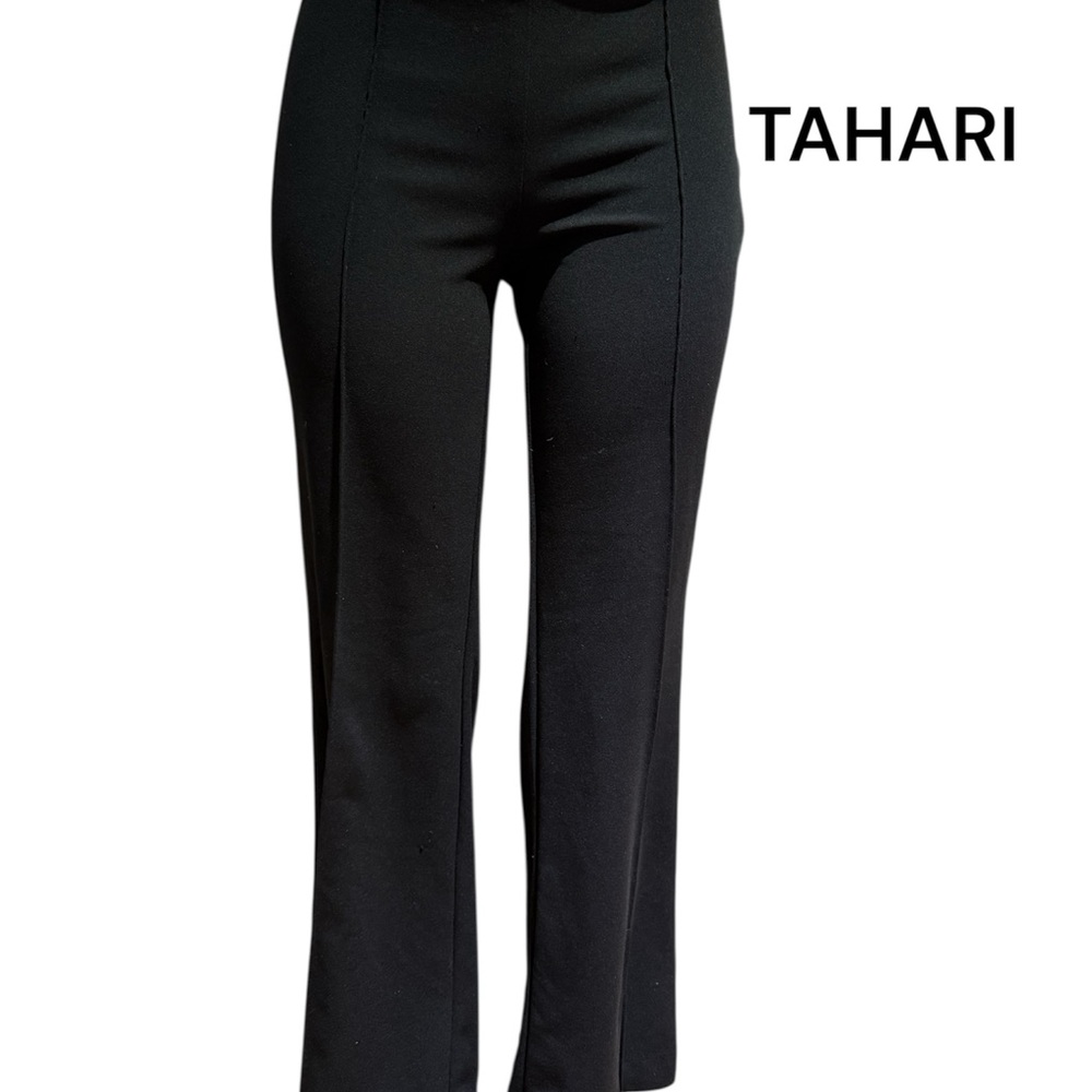 Tahari Black Trousers Sleek Professional Style